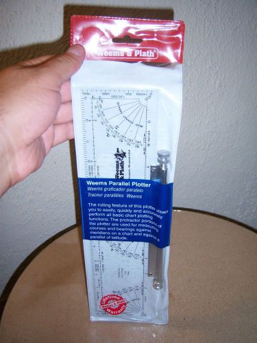 Weems &amp; plath parallel plotter #120 nautical map tool