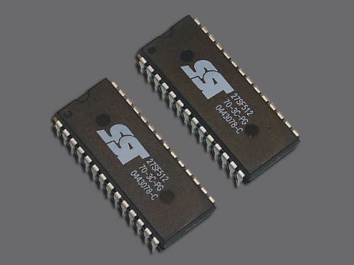 (10) real sst 27sf512 reburnable chips xenocron