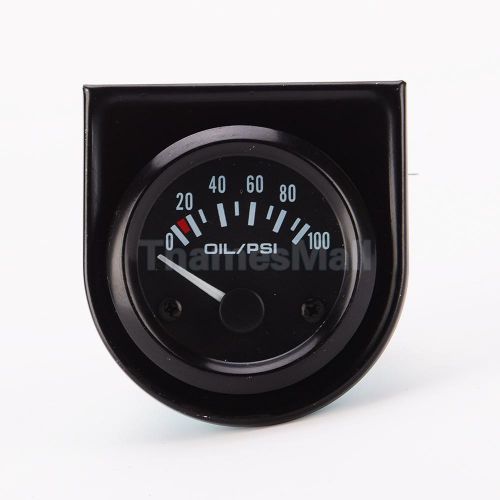 Analog digital electric oil pressure gauge display sensor psi meter