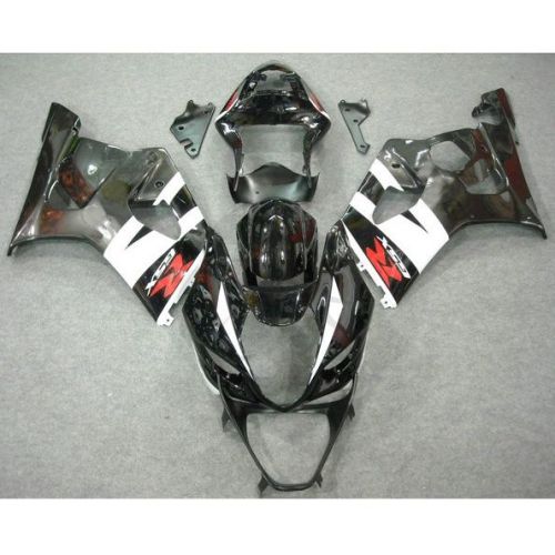 Gray black abs plastic bodywork fairing kit for suzuki gsxr 1000 03 04 k3 13a