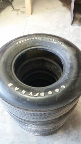 Goodyear polyglas tires (set of 4) h70-14