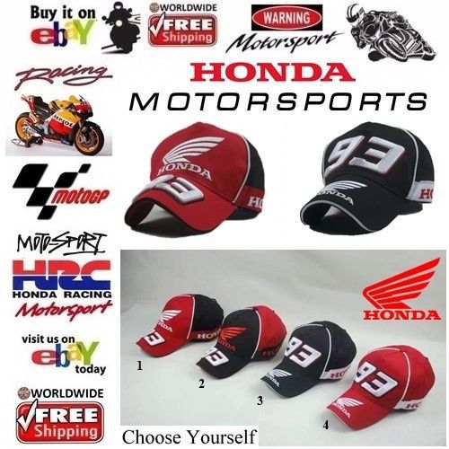 Honda cap,honda hat,motorcycle hat,motorcycle cap hat,f1 cap,motorbike cap