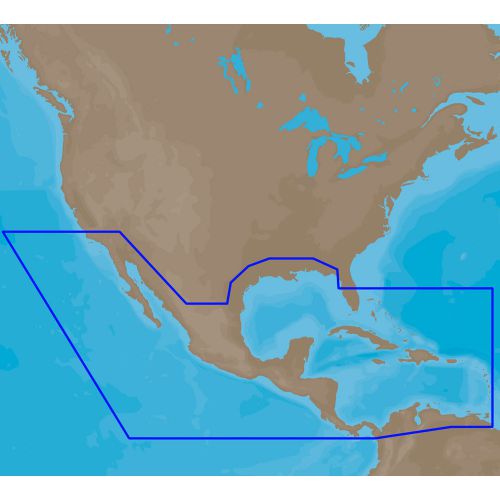 New c-map 4d na-d027 central america &amp; caribbean full content na-d027-full