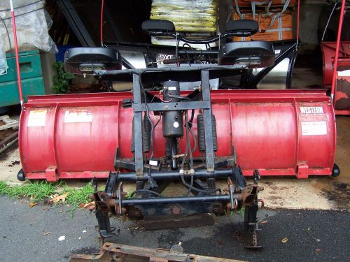 Western 8 foot ultra mount snow plow