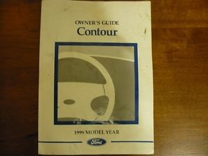 1999 ford contour owner&#039;s manual