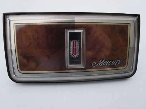 Nos 1983 1984 mercury grand marquis steering wheel horn pad button emblem