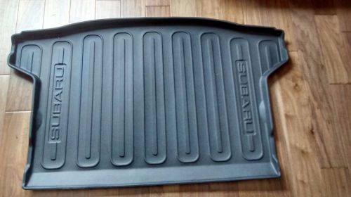 Subaru impreza hatchback oem rubber cargo area liner mat - fits 2012 to 2016