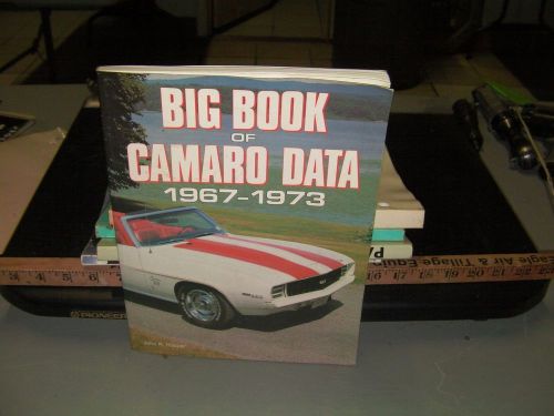 Big book of camaro data 1967-1973: john r. hooper