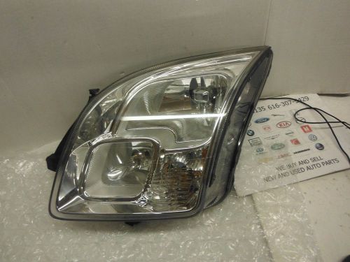 2006-2009 ford fusion headlight halogen left driver side oem