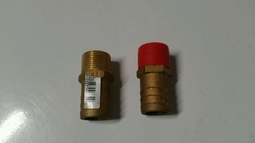 1 &#034; bronze pipe to hose adapter ff750 for 2pc