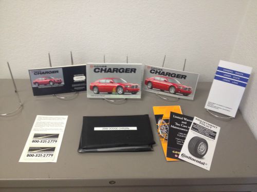 2006 dodge charger oem owners manual-free shipping!!!