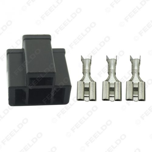 Car motorcycle h4/hb2/9003 female quick adapter connector terminals plug   2751