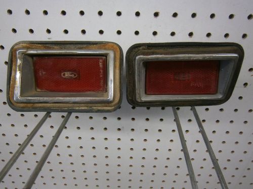 1970-71 ford torino side markers lh and rh