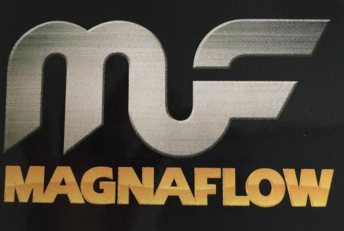 2 magnaflow stickers