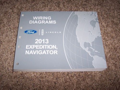 2013 lincoln navigator electrical wiring diagram manual l 5.4l v8