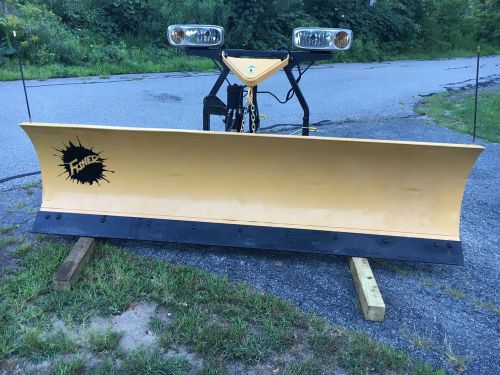 Fisher 9 ft hd minute mount 2  snow plow
