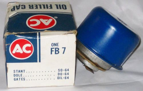 Vintage nos new ac filter #155223 fb7 crankcase breather cap oil filter cap nib
