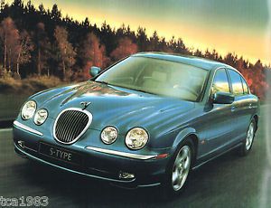 2000 jaguar s type brochure / catalog: 3.0, 4.0 .......&#039;00