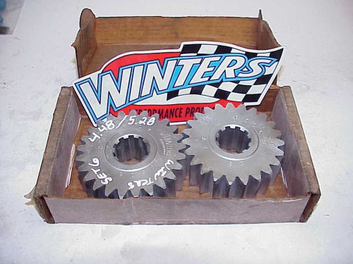 Winters set #6 quick change 4.48 - 5.28 rear end gears jr18 late model modified