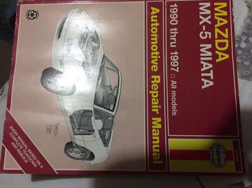 1990-1997 mazda miata mx-5 automotive car repair manual by hayes