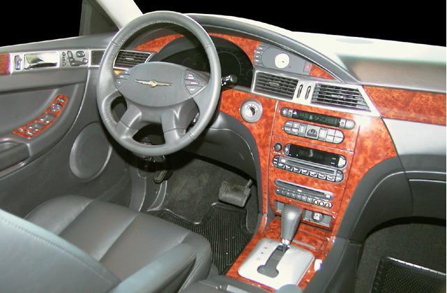 Chrysler pacifica limited interior wood dash trim kit 2004 2005 2006 2007 2008