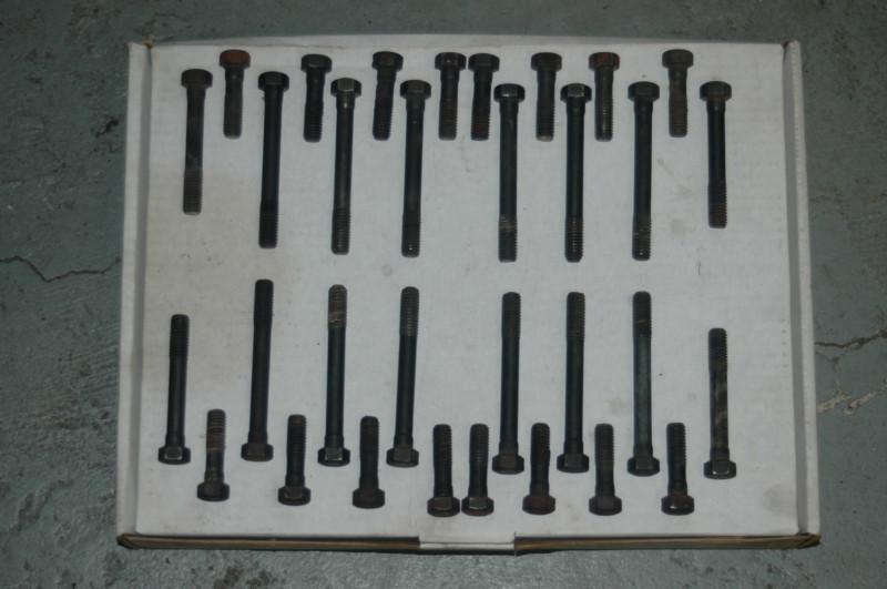 Oem head bolt kit for chevy 283, 302, 327, 350, 377, 383, and 400 smallblocks