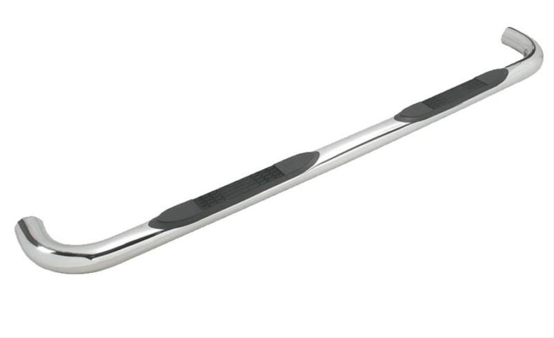 Tuff bar 1-0653 polished cab length step bars 3" diameter steel -  tfb1-0653
