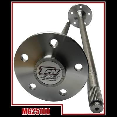 Ten factory mg25156 driver side ford rear axle shafts forged alloy -  tenmg25156