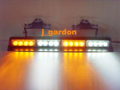 16 led 3w a-w-a-w light windshield emergency light strobe light bar jn16-3w