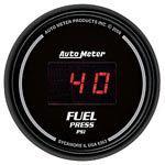 Autometer sport comp digital series-2-1/16" fuel press gauge 0-100 psi 6363