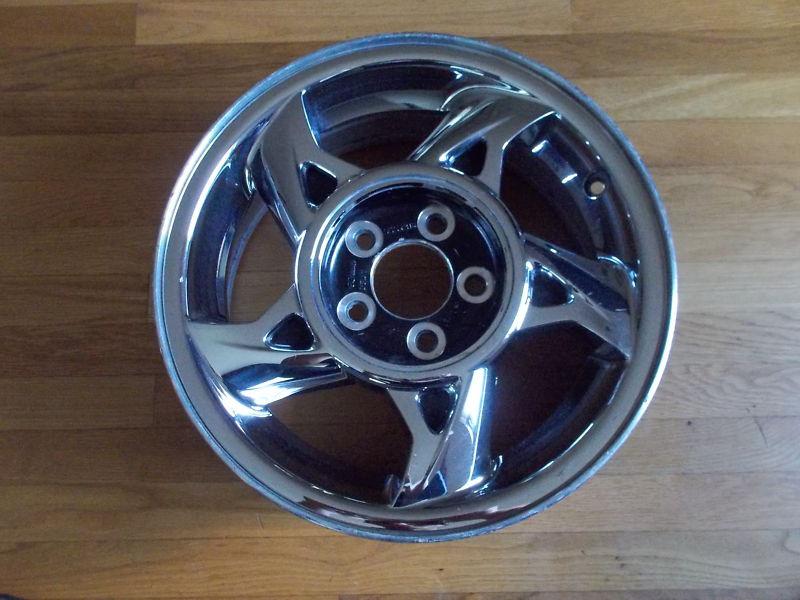 2002 2003 2004 2005 pontiac grand am 16x6.5 oem chrome wheel 