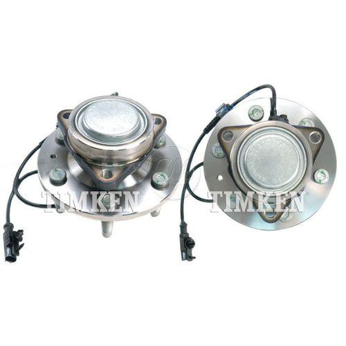 Timken sp450303 chevy truck 2wd front wheel hub & bearing pair set of 2 new