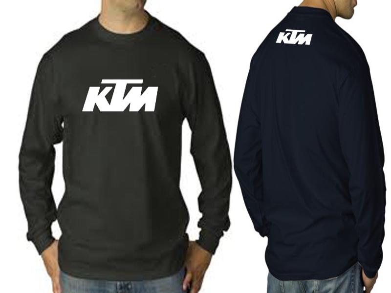 Brand new ktm racing long sleeve t shirt !!very bad ass!!on sale now!!  s,m,l,xl