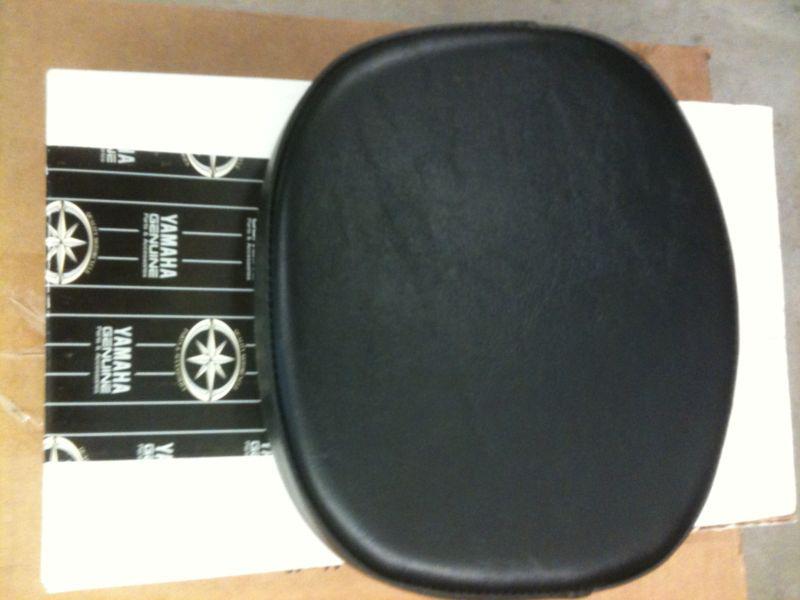 New genuine yamaha roadstar deluxe passenger backrest pad  reg. cost $64.95