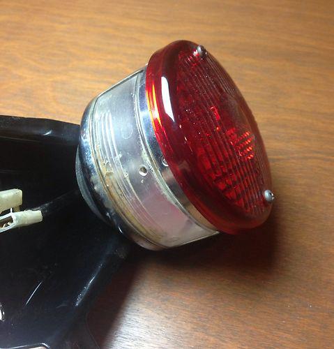 Cev 9313 tail light housing and 127 lens with bracket ducati benelli moto guzzi