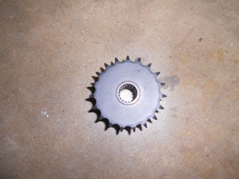 2001 polaris sportsman/scrambler 90cc front sprocket