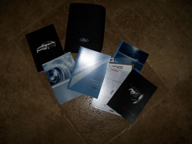 Ford mustang 2007 owners manual packet