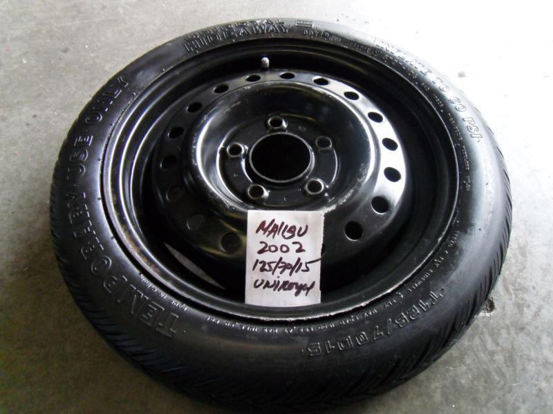 1997-2003 chevy malibu spare tire donut  125/70/15 oem