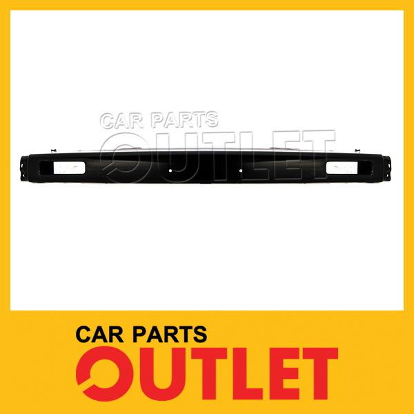 1994-1997 chevy s10 pickup front bumper face bar gm1006181 primed steel lic hole