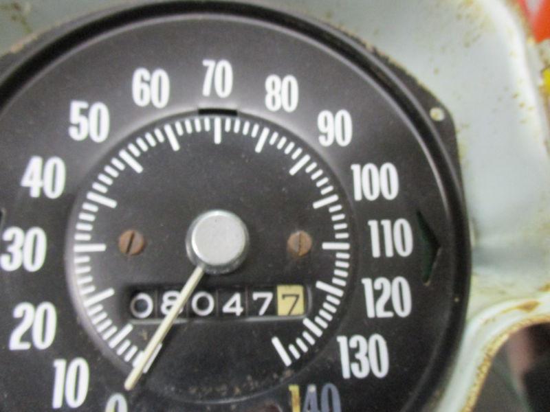 1970-1971 pontiac speedometer 140mph