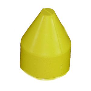 Brand new - charles phone plug connector cover boot - yellow - phc