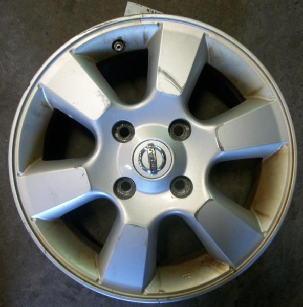 Wheel 2007-2011 nissan versa 15x5-1/2 alloy 1185796