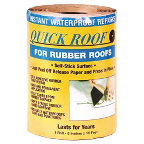 New cofair 6"x24" rubber quick roof patch kit repair travel trailerfree shipping