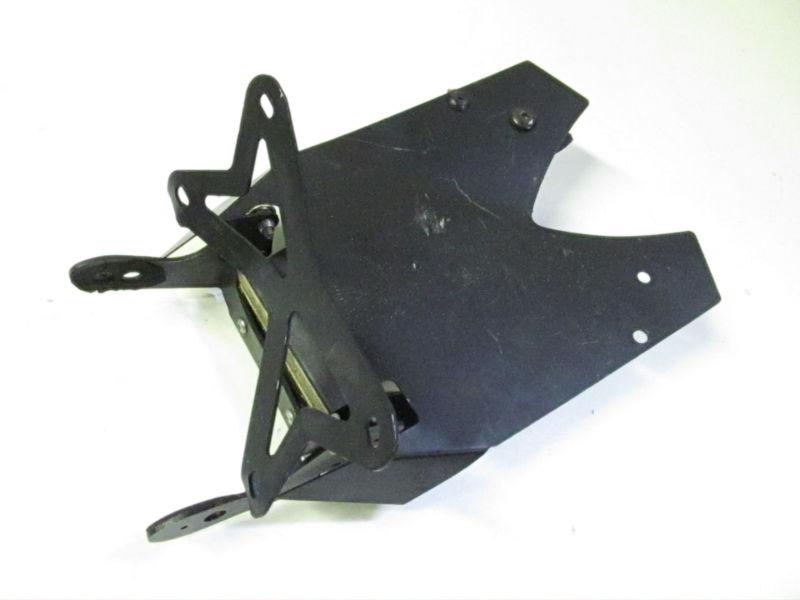 Triumph speed triple 2008-08 under tail bracket with license plate base 98000
