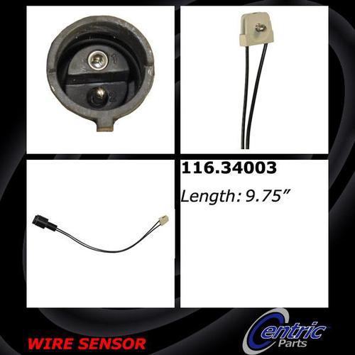 Centric 116.34003 brake wear sensor-disc brake pad electronic wear sensor