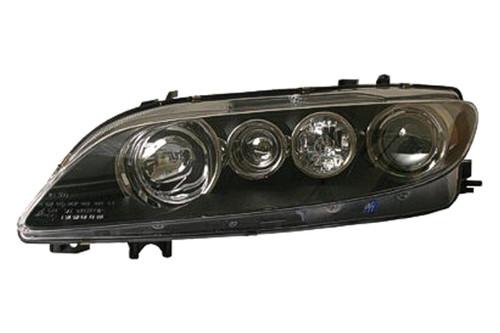 Replace ma2502136 - 06-07 mazda 6 front lh headlight lens housing hid