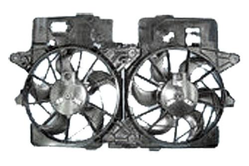Replace ma3115120 - 01-04 ford escape dual fan assembly suv oe style part