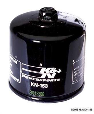K&n oil filter - premium wrench-off canister kn oil filter - kn-153