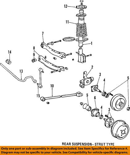 Toyota oem 4874033020 alignment camber/toe/suspension control arm