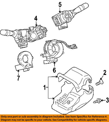 Toyota oem 8414047120 switch, multi-function/combination/combination switch